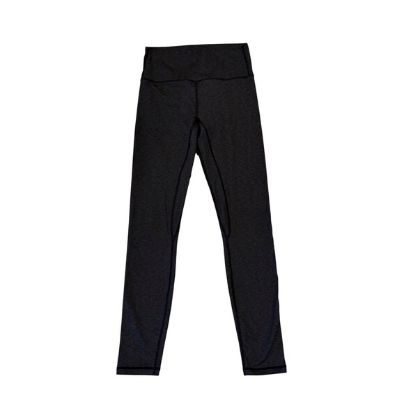 Zyia Legging Womens 4 Dark Gray Midrise Stretch Active Athleisure Shaping - Picture 1 of 3